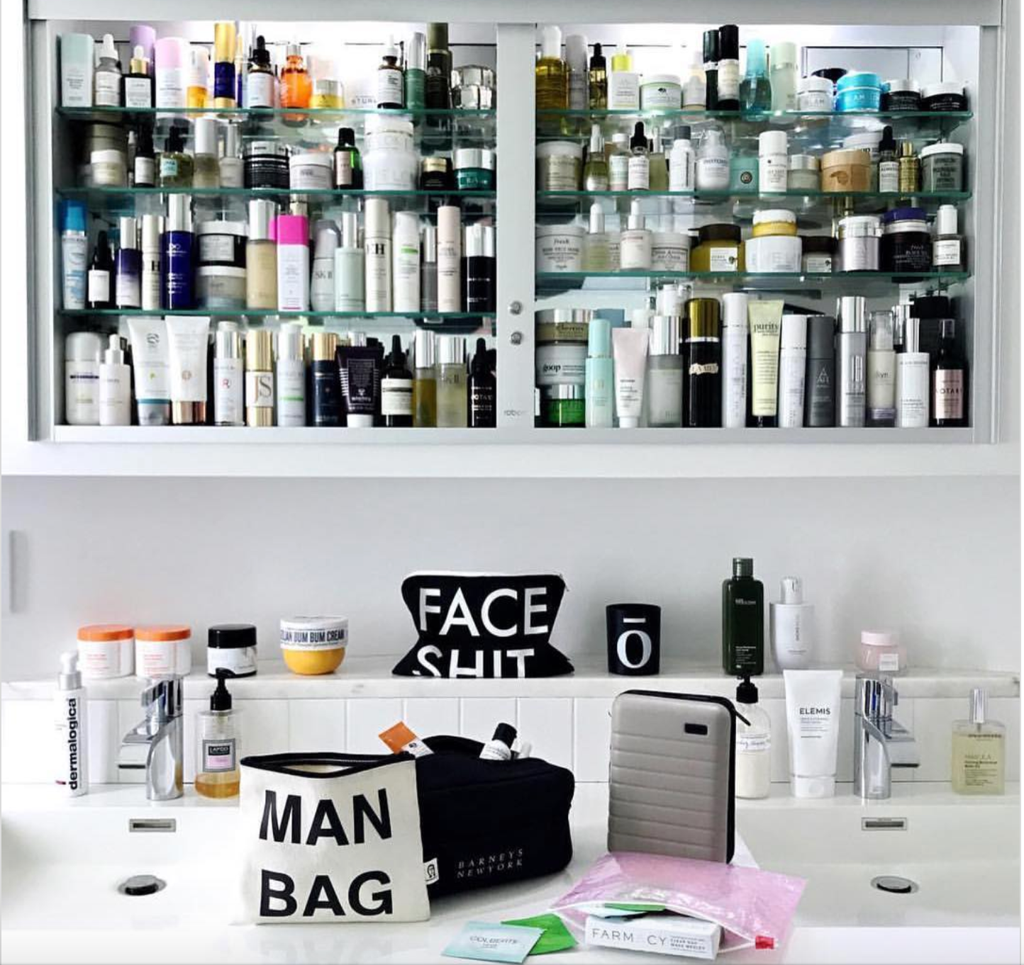 Why Do So Many Millennial Women's Bathrooms Look The Same?