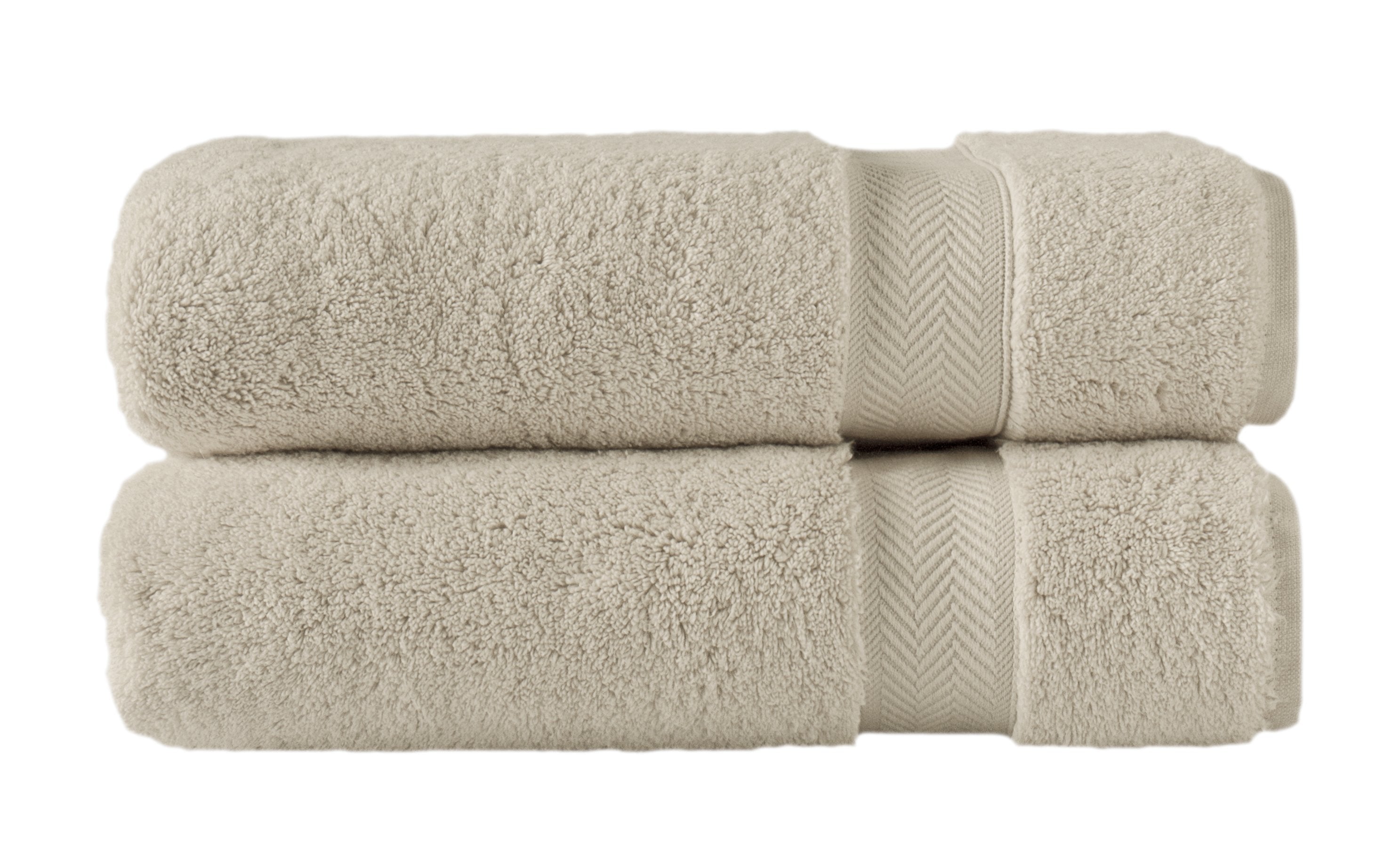 Klassic Collection 2 PK Bath Towels - Sand