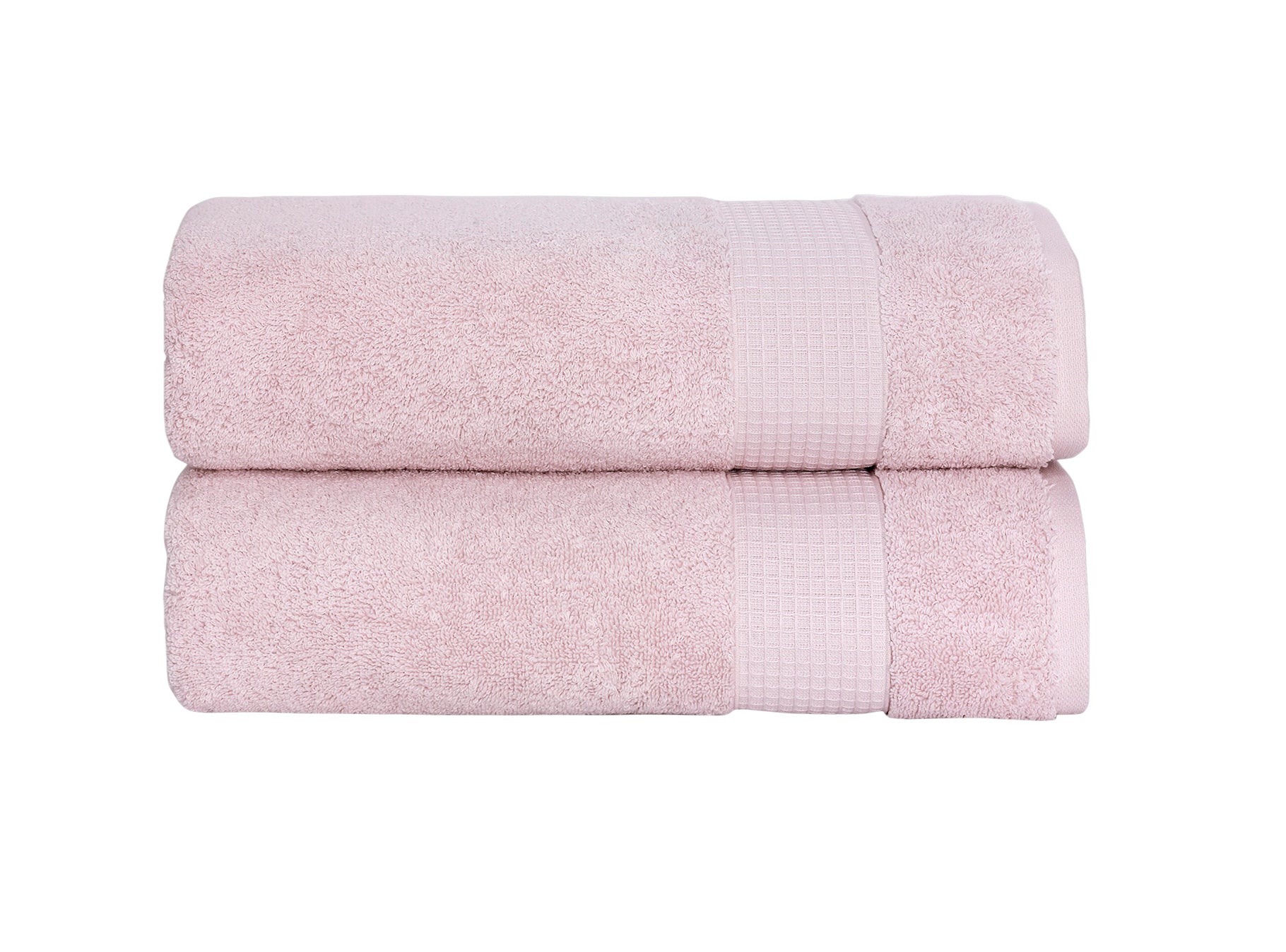 Milano Collection 2 PK Bath Towels - Powder