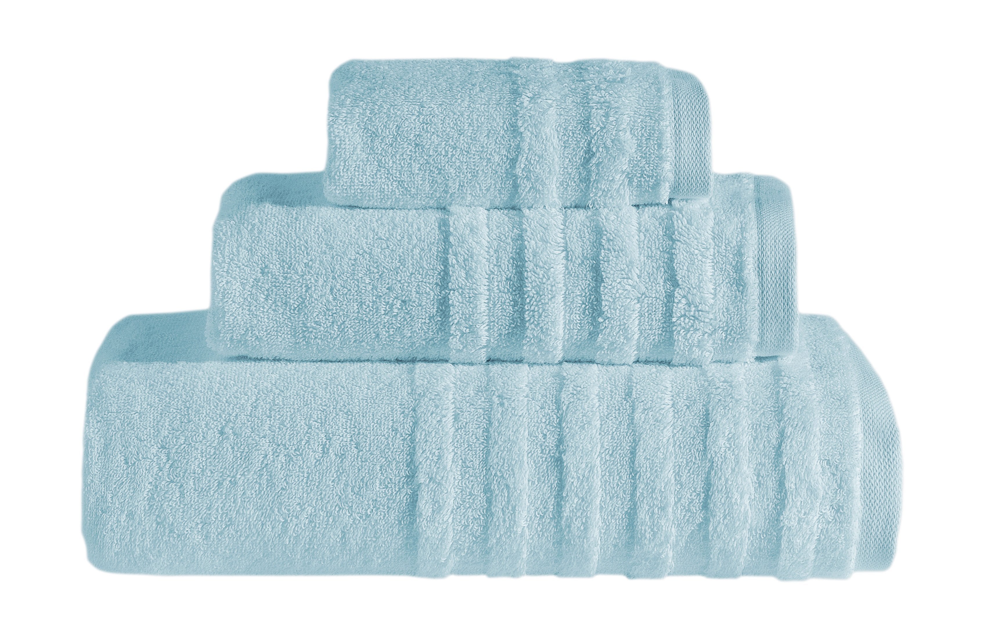 Opulent Collection 3 PK Towels Set - Blue Ice