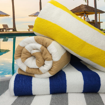 Cabana Stripes pool håndklæder 2 PK